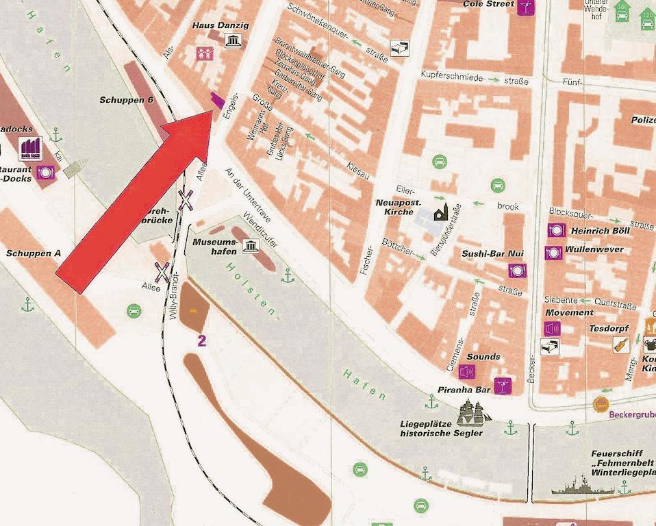 Likedeeler Am Stadthafen Lübeck Kamer foto